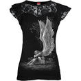 Load image into Gallery viewer, Tops - Short Sleeve Spiral Enslaved Angel