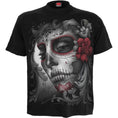 Bild in Galerie-Betrachter laden, T-Shirt Spiral Skull Roses