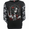 Bild in Galerie-Betrachter laden, Langarmshirt Spiral Full Of Woe