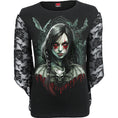 Bild in Galerie-Betrachter laden, Langarmshirt Spirale Halloween