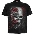 Load image into Gallery viewer, T-shirt Spiral Skulls N Roses