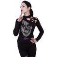 Bild in Galerie-Betrachter laden, Langarm-T-Shirt Spiral The Crow