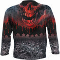Load image into Gallery viewer, Long-sleeved T-shirt Spiral Batman