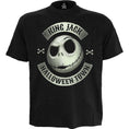 Load image into Gallery viewer, T-shirt Spiral Nightmare Before Xmas - Jack Crest (Glow)