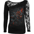 Bild in Galerie-Betrachter laden, Langarmshirt Spiral Burnt Rose