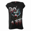 Bild in Galerie-Betrachter laden, Tops – Kurzarm Spiral Trick Or Treat