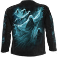 Bild in Galerie-Betrachter laden, Langarm-T-Shirt Spiral Ghost Skull