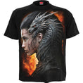 Bild in Galerie-Betrachter laden, T-Shirt Spiral Draco Queen