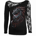 Bild in Galerie-Betrachter laden, Langarm-T-Shirt Spiral Drachensplitter