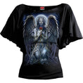 Load image into Gallery viewer, Tops - Short Sleeve Spiral Grieving Angel