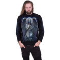 Bild in Galerie-Betrachter laden, Langarm-T-Shirt Spiral Grieving Angel