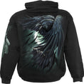 Bild in Galerie-Betrachter laden, Kapuzenpullover Spiral Shadow Raven