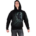 Bild in Galerie-Betrachter laden, Kapuzenpullover Spiral Shadow Raven