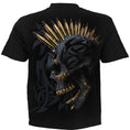 Bild in Galerie-Betrachter laden, T-Shirt Spiral Schwarz Gold