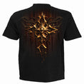 Bild in Galerie-Betrachter laden, T-Shirt Spiral Dripping Gold