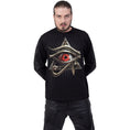 Bild in Galerie-Betrachter laden, Langarm-T-Shirt Spiral Evil Eye