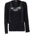 Bild in Galerie-Betrachter laden, Langarm-T-Shirt Spiral Gothic Elegance