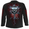 Bild in Galerie-Betrachter laden, Langarm-T-Shirt Spiral Death By Tv