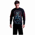 Bild in Galerie-Betrachter laden, Langarm-T-Shirt Spiral Death By Tv