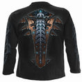 Bild in Galerie-Betrachter laden, Langarm-T-Shirt Spiral Cyber Skin