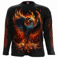 Load image into Gallery viewer, Long-sleeved T-shirt Spiral Ashes Reborn