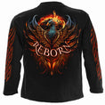 Load image into Gallery viewer, Long-sleeved T-shirt Spiral Ashes Reborn