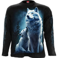 Bild in Galerie-Betrachter laden, Langarm-T-Shirt Spiral Wolf Guardian