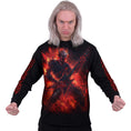 Bild in Galerie-Betrachter laden, Langärmliges T-Shirt Spiral Riff Burner