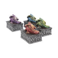 Bild in Galerie-Betrachter laden, Drage Dragon Safehold 8.4cm (Sæt af 4) - Fatima.Dk