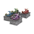 Bild in Galerie-Betrachter laden, Drage Dragon Safehold 8.4cm (Sæt af 4) - Fatima.Dk