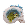 Load image into Gallery viewer, Figur Crystal Cave Kranie Drage Grøn (16.5cm) - Fatima.Dk