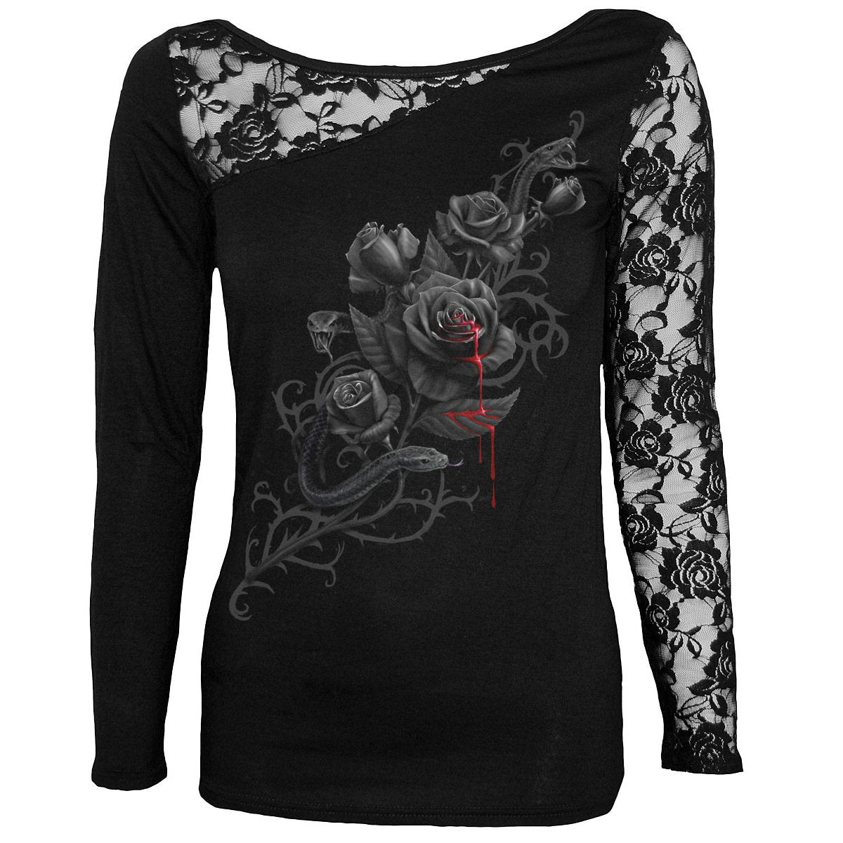 Langarmshirt Spiral Fatal Attraction