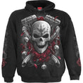 Bild in Galerie-Betrachter laden, Kapuzenpullover Spiral Dotd Biker
