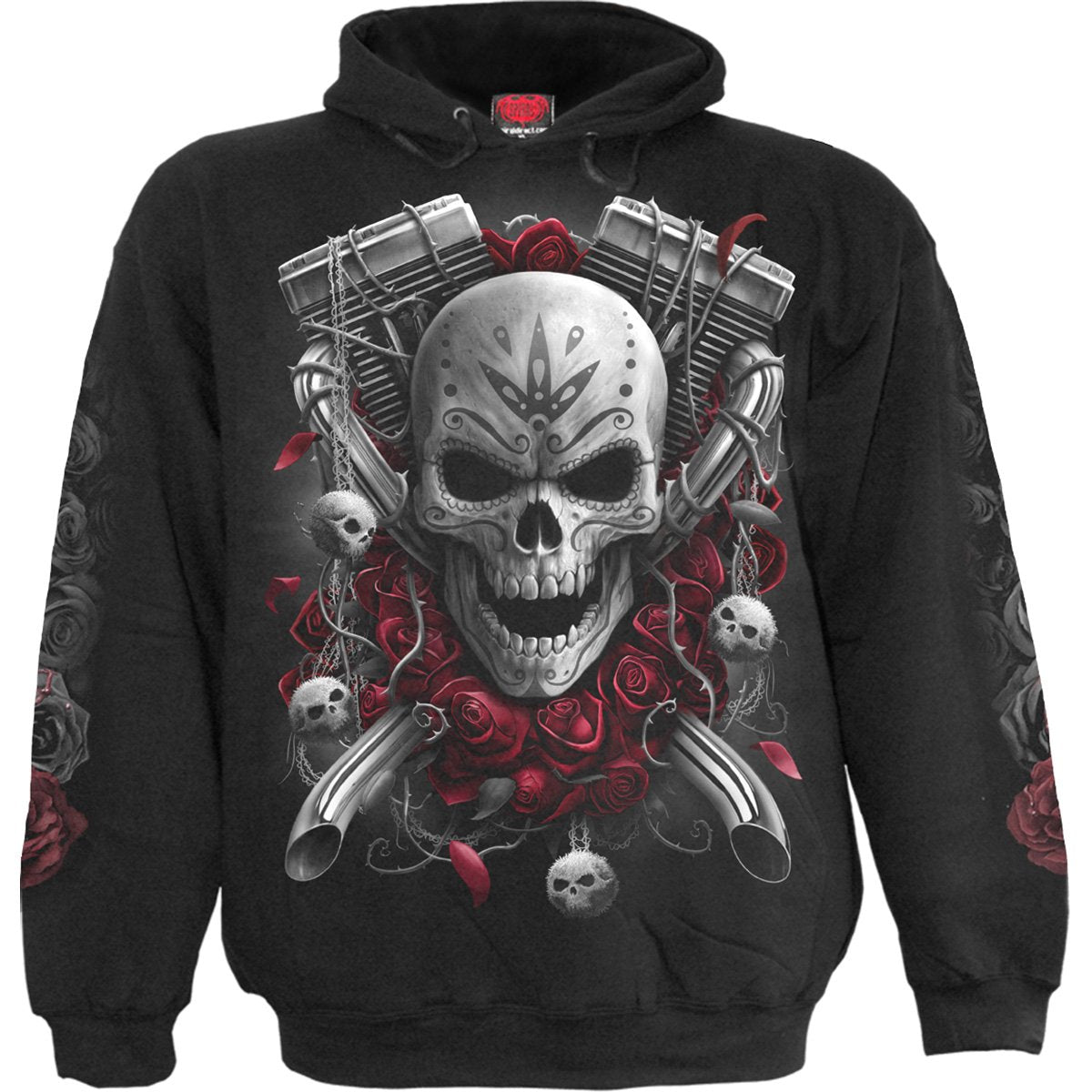 Kapuzenpullover Spiral Dotd Biker