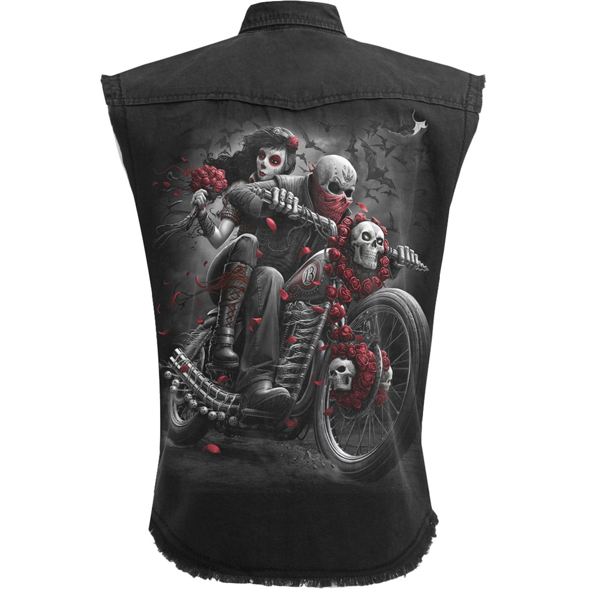 T-Shirt Spiral Dotd Biker