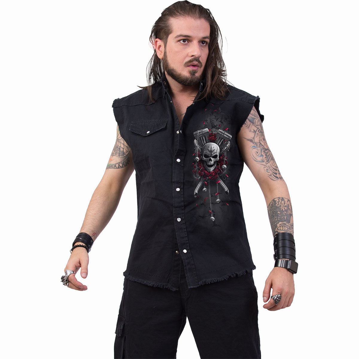 T-Shirt Spiral Dotd Biker