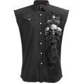 Bild in Galerie-Betrachter laden, T-Shirt Spiral Skull Scroll
