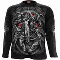 Load image into Gallery viewer, Long-Sleeve T-shirt Spiral Reaper's Door
