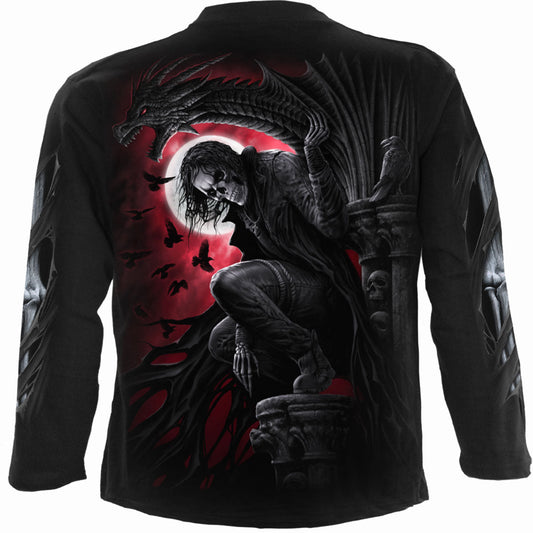 Long-sleeved T-shirt Spiral Night Stalker
