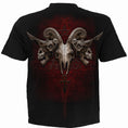 Load image into Gallery viewer, T-shirt Spiral Faces Of Goth
