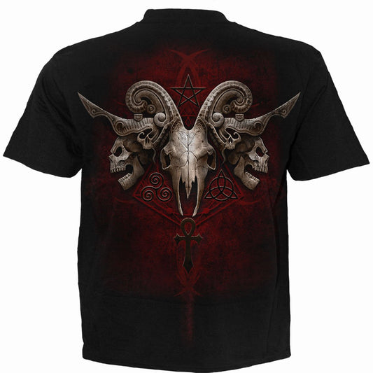 T-shirt Spiral Faces Of Goth