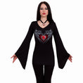 Bild in Galerie-Betrachter laden, Langärmliges T-Shirt Spiral Bat's Heart

