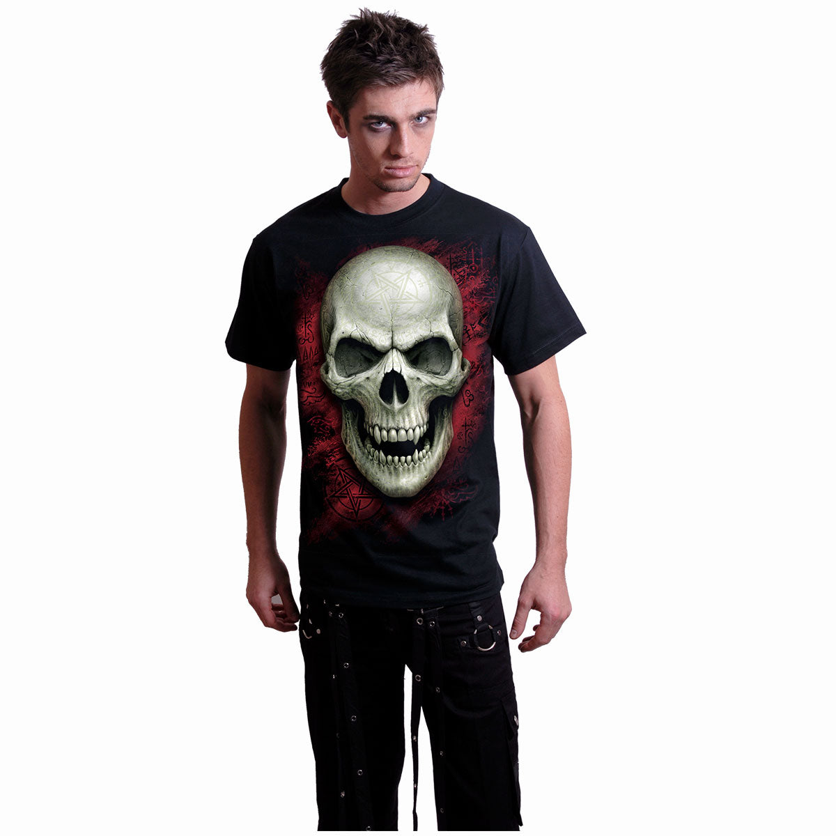 T-Shirt Spiral Gothic Runes