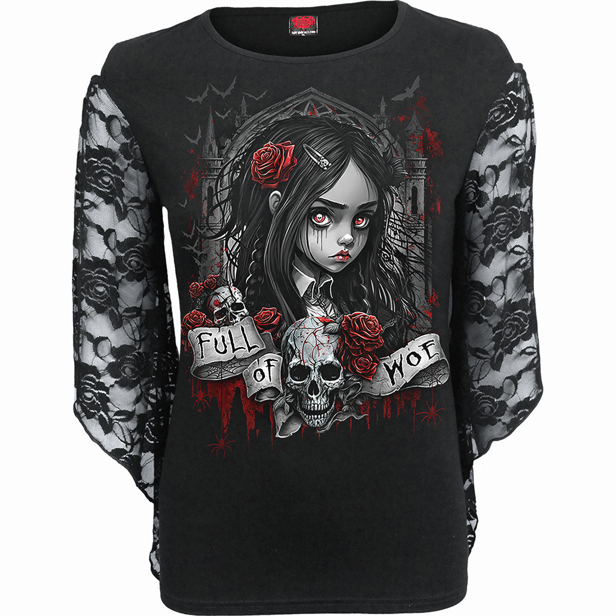 Langarmshirt Spiral Full Of Woe