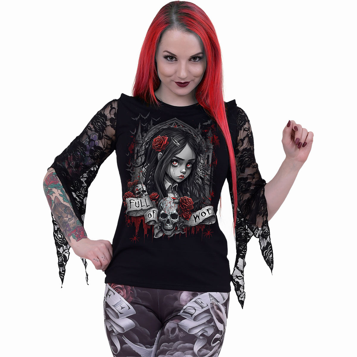 Langarmshirt Spiral Full Of Woe