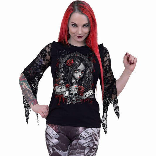 Long-sleeved T-shirt Spiral Full Of Woe