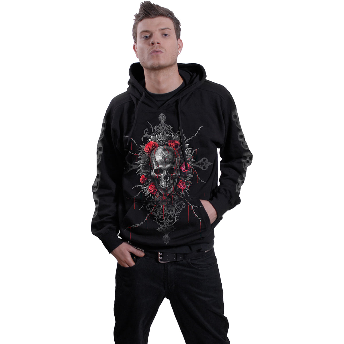 Kapuzenpullover Spiral Love Is Dead