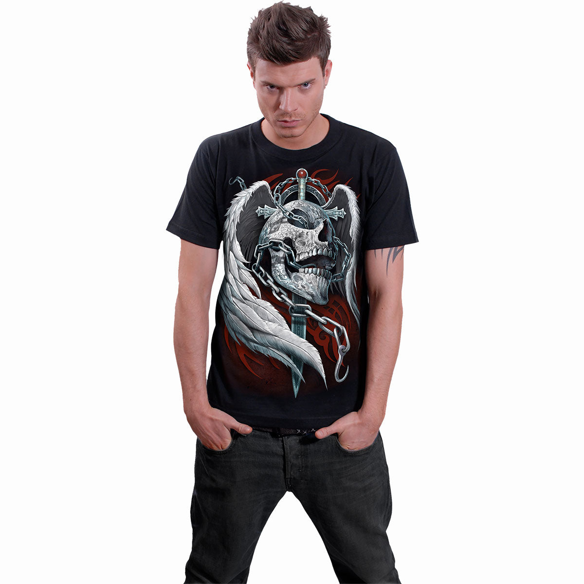 T-Shirt Spiral Enchained Soul