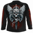 Bild in Galerie-Betrachter laden, Langarm-T-Shirt Spiral Enchained Soul
