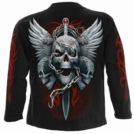 Long-sleeved T-shirt Spiral Enchained Soul